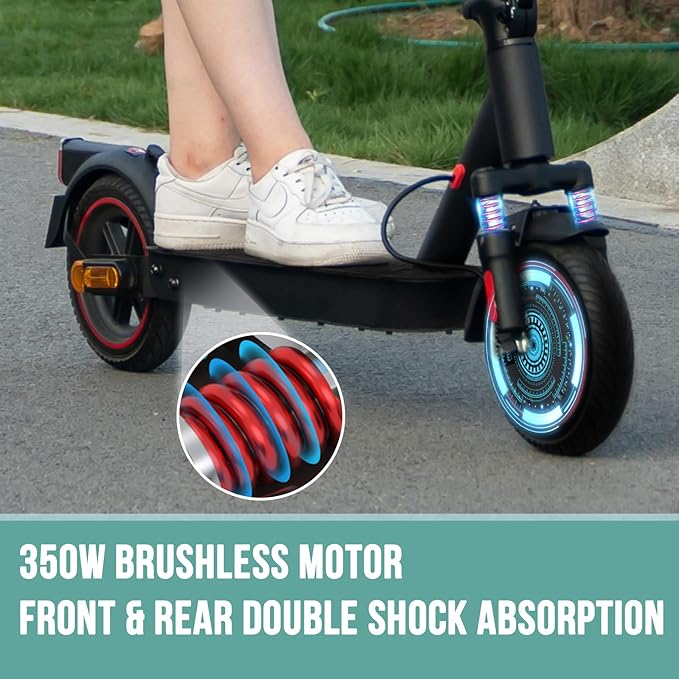 EV85F EverCross Electric Scooter | 7.8Ah | 18.6 miles | 15.5mph - Black - SparkoBikes