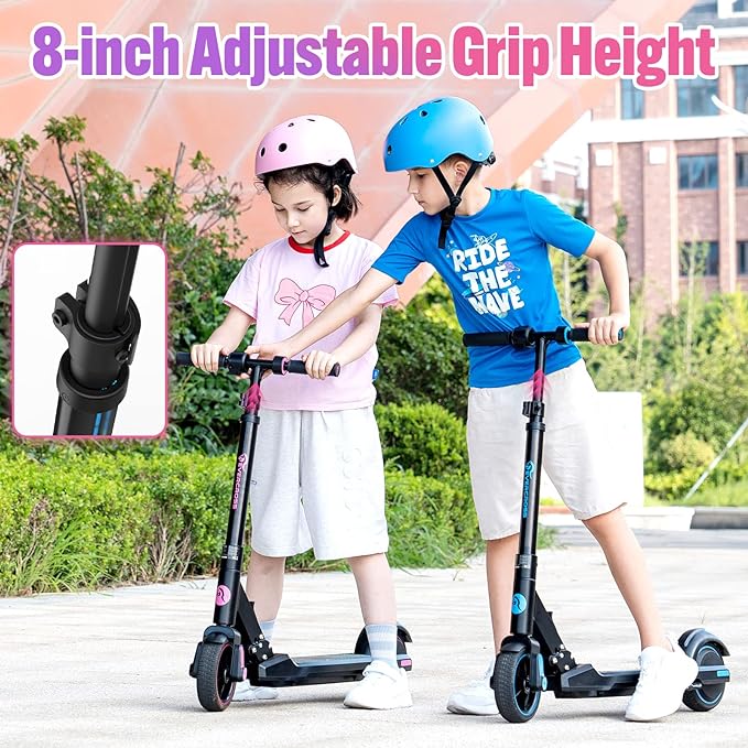 EVERCROSS-EV06C-blue-pink-Foldable-Electric-Scooter