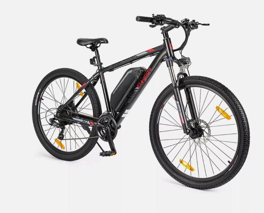 Eleglide M2 Electric Mountain Bike | 15Ah | 77.6Miles | 15.5mph - Black - SparkoBikes