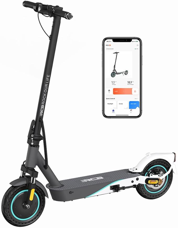 RCB R19 Electric Scooter | 11.4ah | 20miles | 21.7mph For Kids/Adults - SparkoBikes