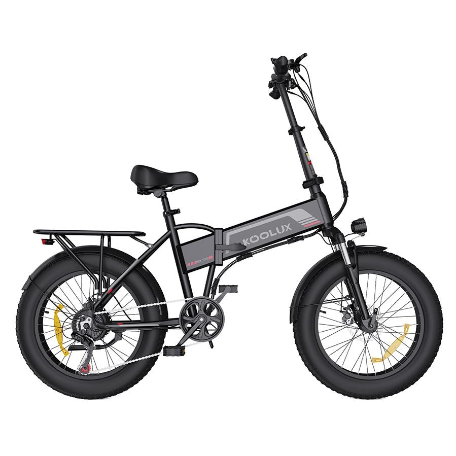 KOOLUX BK10S Best Electric Bikes UK | 13Ah | 55Miles | 55 Mph - Black - SparkoBikes