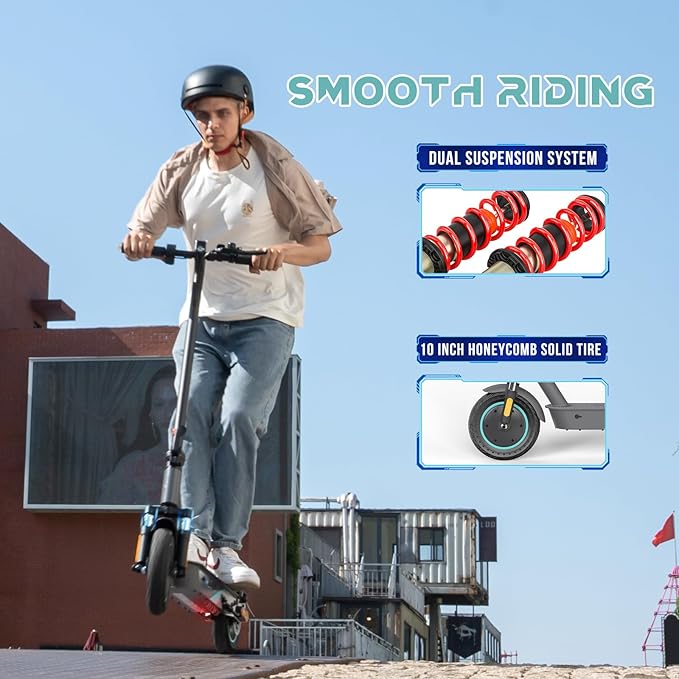 RCB R19 Electric Scooter | 11.4ah | 20miles | 21.7mph For Kids/Adults - SparkoBikes