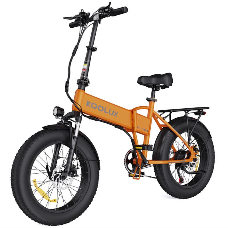 KOOLUX BK10S Best Electric Bikes UK | 13Ah | 55Miles | 55 Mph - Black - SparkoBikes