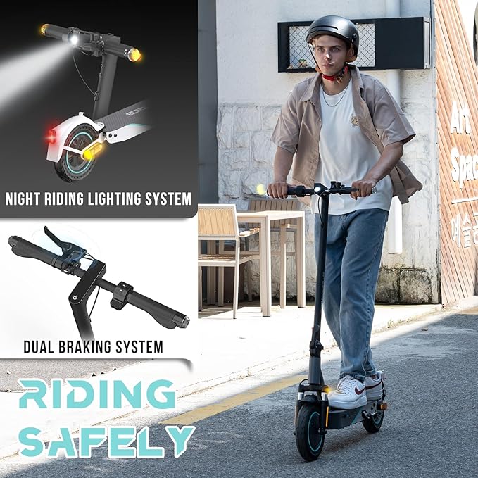 RCB R19 Electric Scooter | 11.4ah | 20miles | 21.7mph For Kids/Adults - SparkoBikes