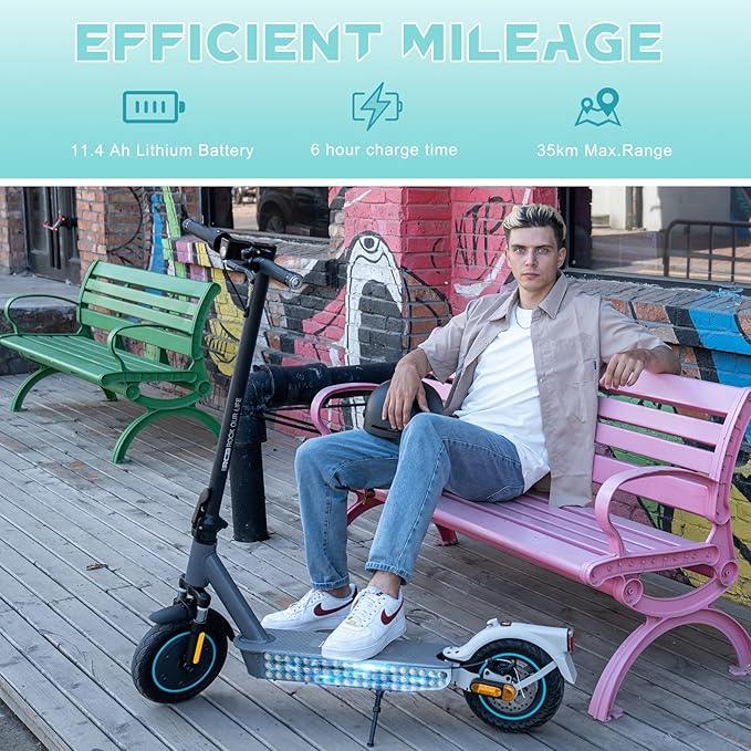 RCB R19 Electric Scooter | 11.4ah | 20miles | 21.7mph For Kids/Adults - SparkoBikes