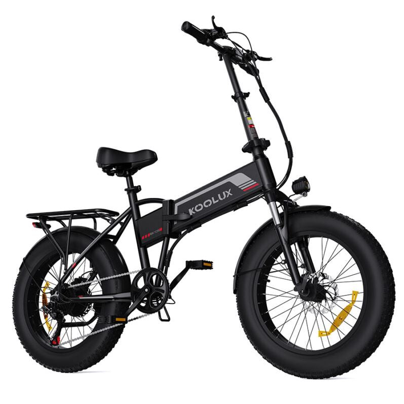 KOOLUX BK10S Best Electric Bikes UK | 13Ah | 55Miles | 55 Mph - Black - SparkoBikes