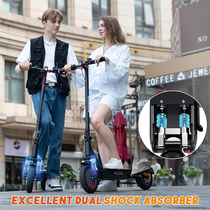 EVERCROSS EV10K PRO Foldable Electric Scooter | 11.4Ah | 20 miles | 15.5Mph - Black - SparkoBikes