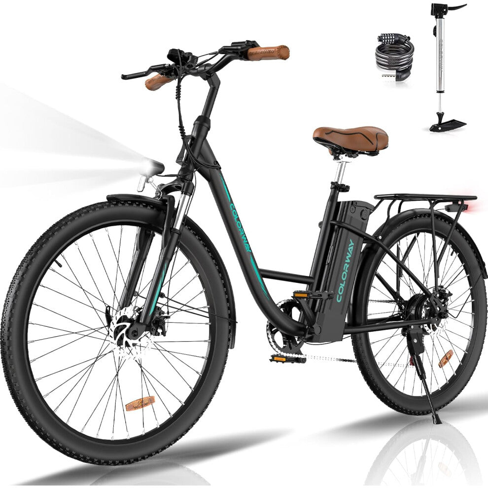 Best Electric Bikes Under £700 UK | 15Ah | 50Miles | 17.4mph Green/White - SparkoBikes